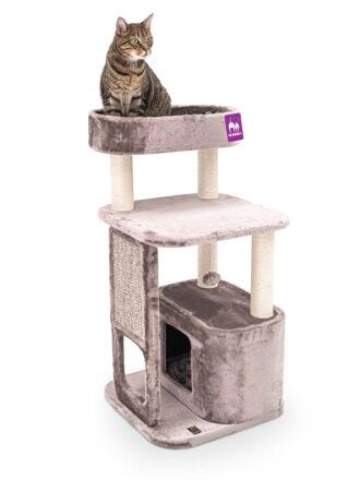 Kratzbaum Little Rock 99 - Cappuccino - 7 cm Stamm - stabil