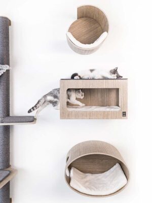 WandKratzbaum Box 60 - Old Grey - Wandbefestigung - design