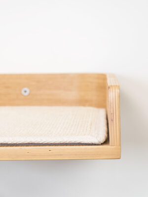 WandKratzbaum Corner Lounge 35 - Rusty Oak - Wandbefestigung - design