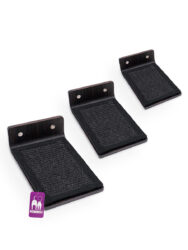 WandKratzbaum Step 25 Set - Wengé - Wandbefestigung - Set von 3