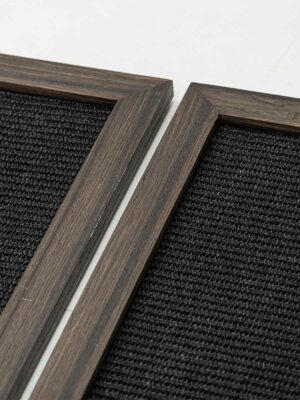 WandKratzbaum Scratch Frame 9040 - Wengé - Kratzbrett - Wandbefestigung