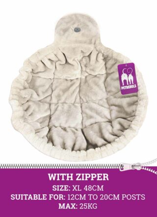 Hängematte Sleeper ZIP XL 48cm - Cream - waschbar - mit Reißverschluss