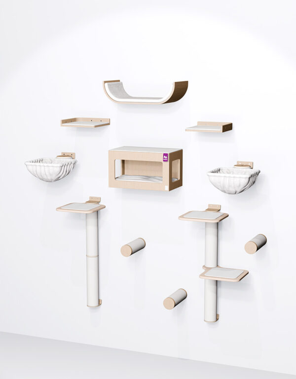 Kattenmuur – Combiset 3