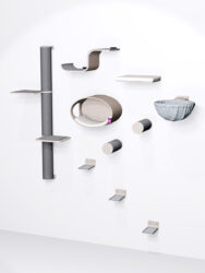 WandKratzbaum – Combiset 4 - Old Grey - design