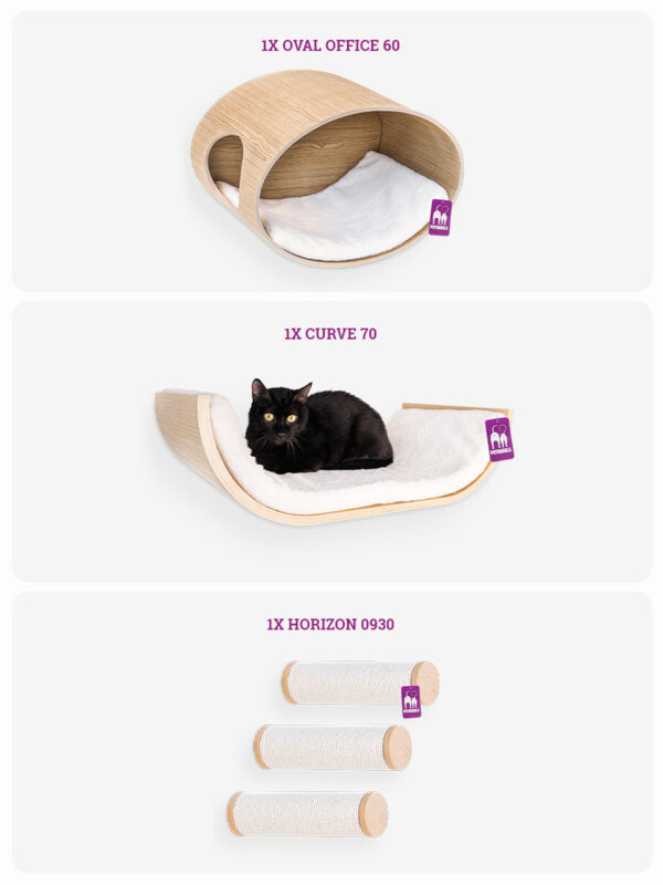 Kattenmuur – Combiset 10