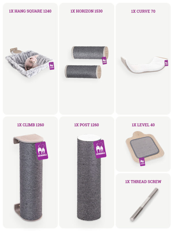 Kattenmuur – Combiset 11