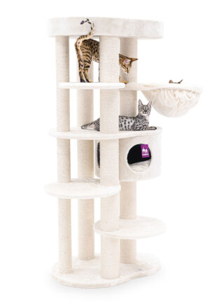 Kratzbaum Isabella 170 - Cream - 9 und 12 cm Stamm - XXL