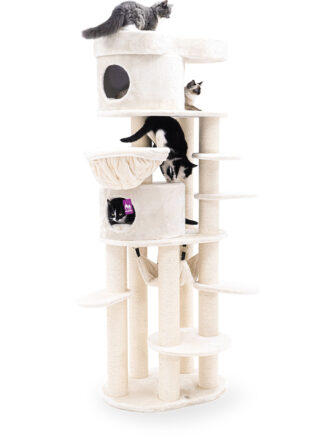 Kratzbaum Isabella 210 - Cream - 12 cm Stamm - XXL