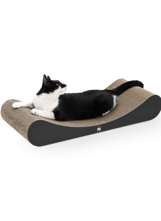 Katzen Kratzpappe Lily 75 - Black - Recycling-Pappe - 100 % natürlich