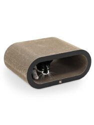 Katzen Kratzpappe Daisy 59 - Black - Recycling-Pappe - 100 % natürlich