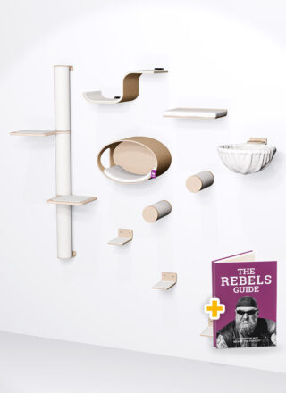 WandKratzbaum – Combiset 4 - Rusty Oak - design