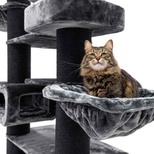 Kratzbaum Bengal 199 - Pepper - 20 cm Stamm - XXL – für mehrere Katzen