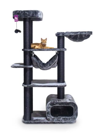 Kratzbaum Interstate 178 - Pepper- 12 cm Stamm - XXL – für mehrere Katzen