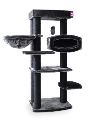 Kratzbaum Drive 167 - Pepper- 12 cm stamm - XXL – für mehrere Katzen