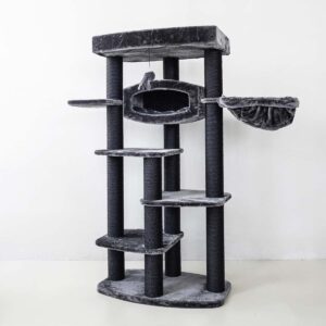 Kratzbaum Drive 179 - Pepper- 12 cm stamm - XXL – für mehrere Katzen