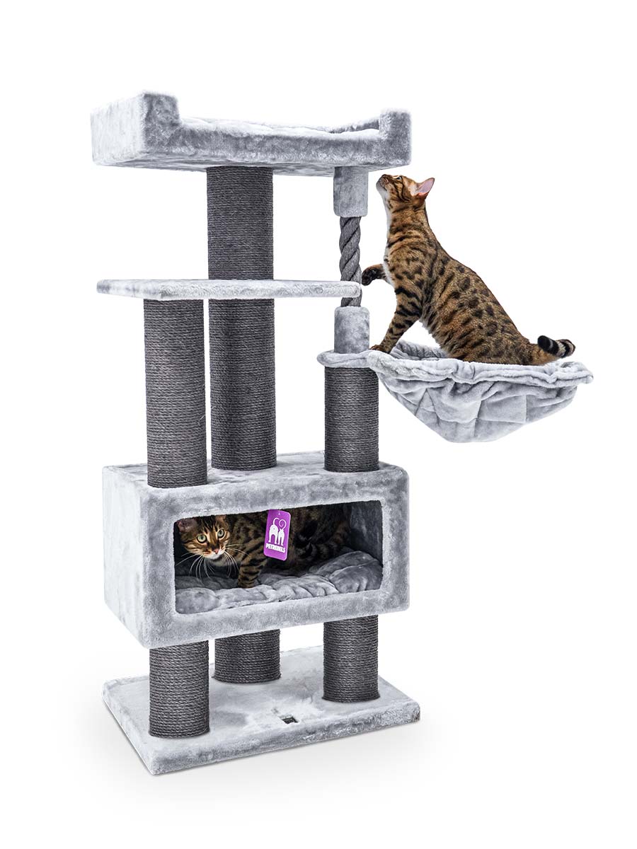 Kratzbaum Parklane 131 - Grey