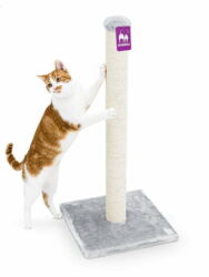 Cat tree Maine 90 - Grey - 9cm Post - scratchpost long