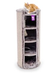 Scratching barrel Superdome 120 - Cappuccino - 49 cm diameter - stable