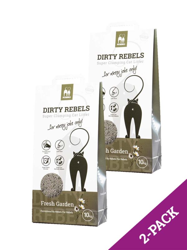 Kattenbakvulling 10L Fresh Garden - 2-pack