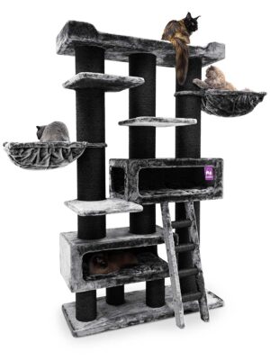 Cat tree Siberian 200 - Pepper -  15 and 20 cm post - XXL - for multiple cats