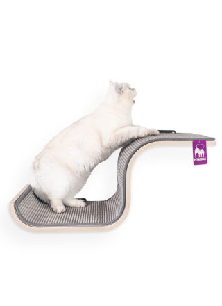 Cat Shelves Scratch 70 - Old Grey - wall mounting - design