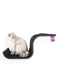 Cat Shelves Scratch 70 - Wengé - wall mounting - design