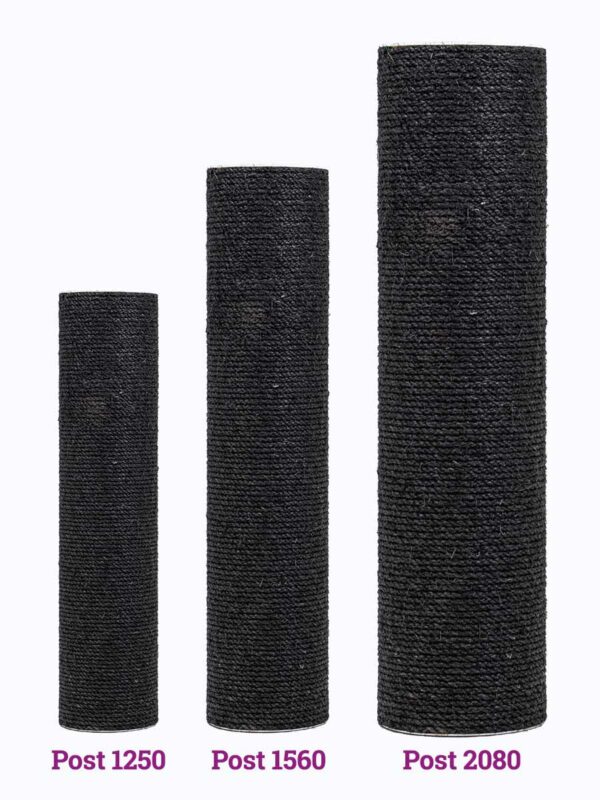 Kattenmuur Post 2080 Black
