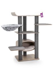 Cat Tree Scorpius 150 - Old Grey - 12cm Post - Handmade
