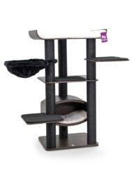 Cat Tree Scorpius 150 - Wengé - 12cm Post - Handmade