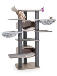 Cat Tree Scorpius 187 - Old Grey - 12cm Post - Handmade