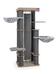 Cat Tree Orion 189 - Old Grey - 15cm Post - Handmade