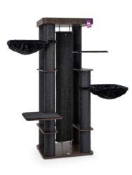 Cat Tree Orion 189 - Wengé - 15cm Post - Handmade