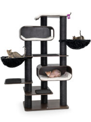 Cat Tree Virgo 196 - Wengé - 15cm Post - Handmade