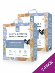 Cat Litter Classic Linen - 2-pack - essential oil - Clumping