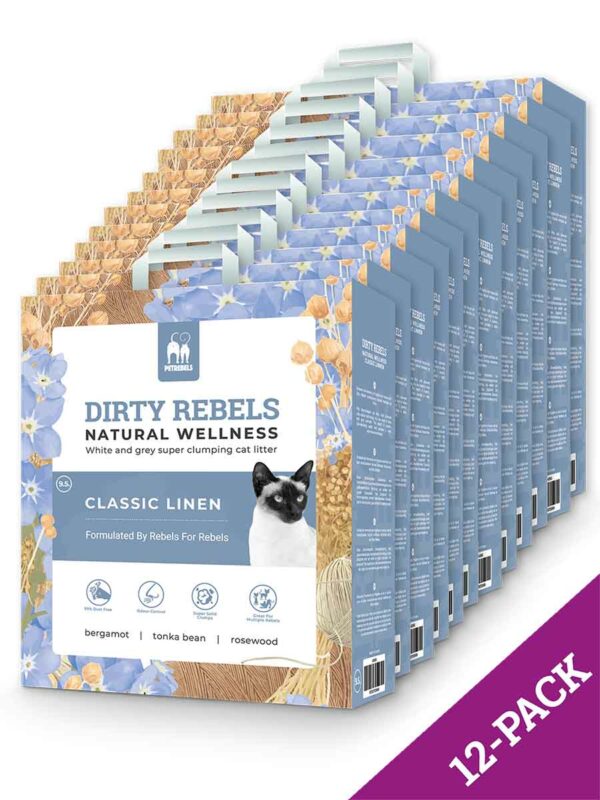 Kattenbakvulling Natural-Wellness Classic Linen - 12-pack