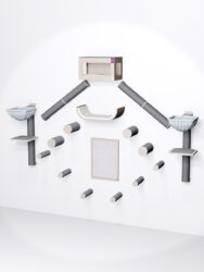 Cat Shelves – Combiset 6 - Old Grey - design