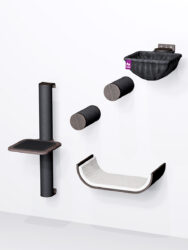 Cat Shelves – Combiset 11 - Wengé - design