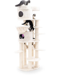 Cat tree Isabella 210 - Cream - 12cm Post - XXL