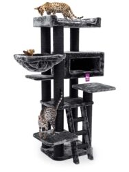 Cat tree Estate 170 - Pepper - 12cm Post - XXL - for multiple cats