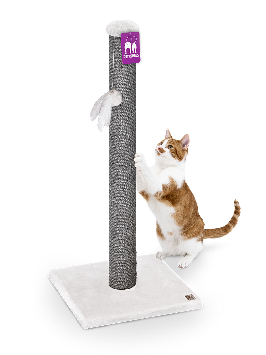 【新品・未使用】ストン・アート　marbell 　cat　大 Cat tree Maine 90 deluxe - Off White - 9cm Post - scratchpost long