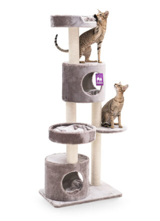 Cat Tree Residence 147 - Cappuccino - 9cm Post - cushion incl.