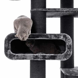 Cat Tree Norwegian 198 - Pepper - 20 cm post - XXL – for multiple cats