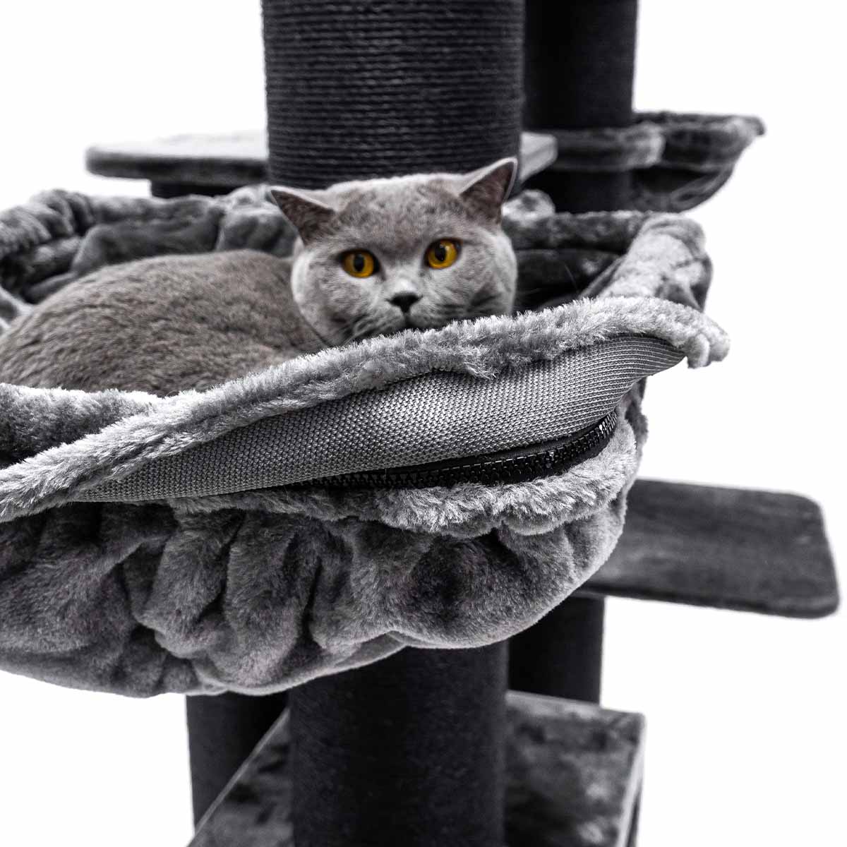Cat Tree Norwegian 198 - Pepper - 20 cm post - XXL – for multiple