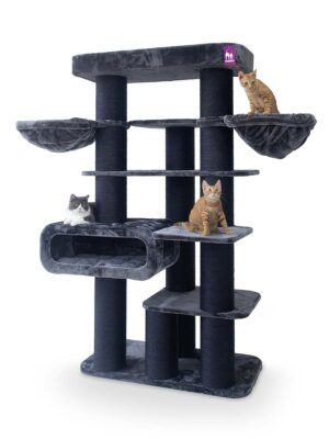 Cat Tree Norwegian 198 - Pepper - 20 cm post - XXL – for multiple cats