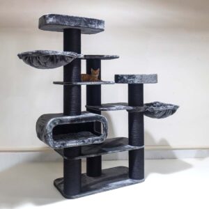 Cat Tree Bengal 199 - Pepper - 20 cm post - XXL – for multiple cats