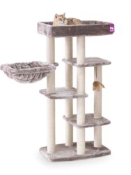 Cat tree Springfield 139 - cappuccino - 9cm Post - incl hammock