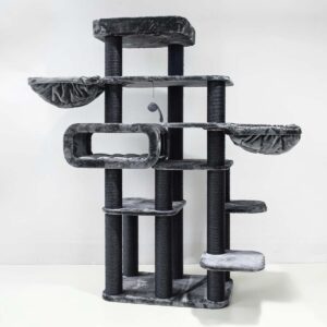 Cat tree Parkside 195 - Pepper- 12 cm Post - XXL – multiple cats
