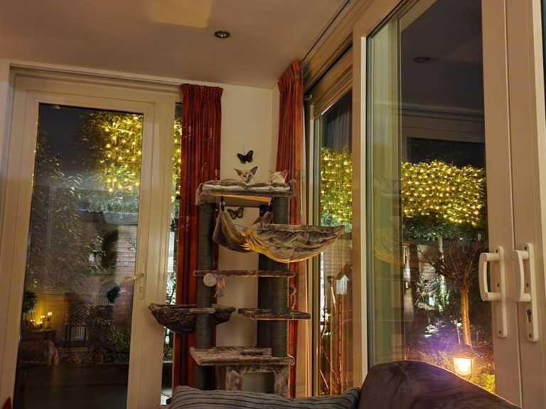 Cats on the Ramses 158 cat tree