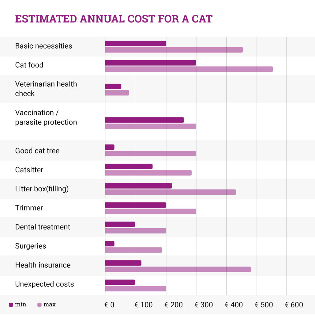 cost cat per year