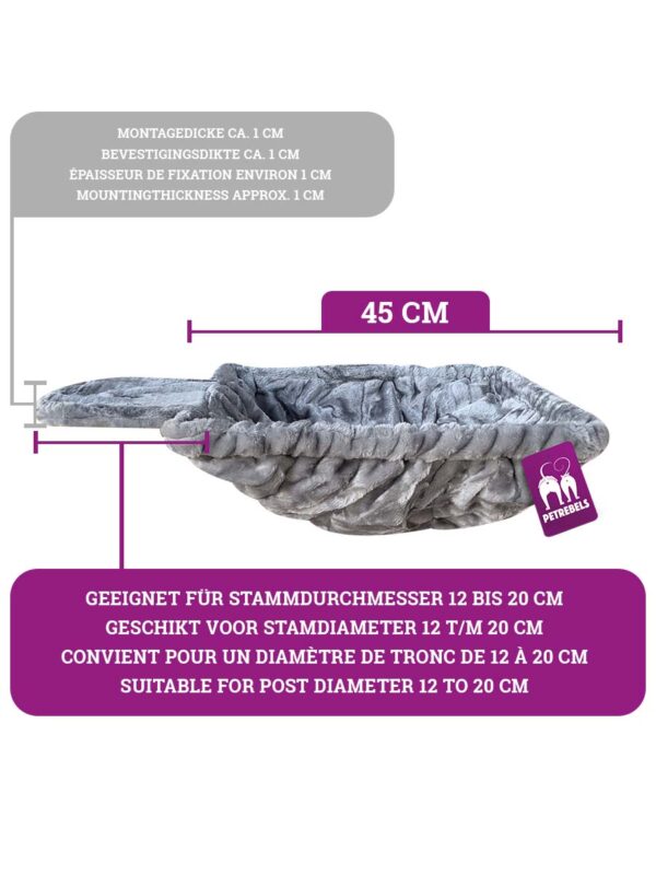 Hangmat Sleeper ZIP square XL 45cm